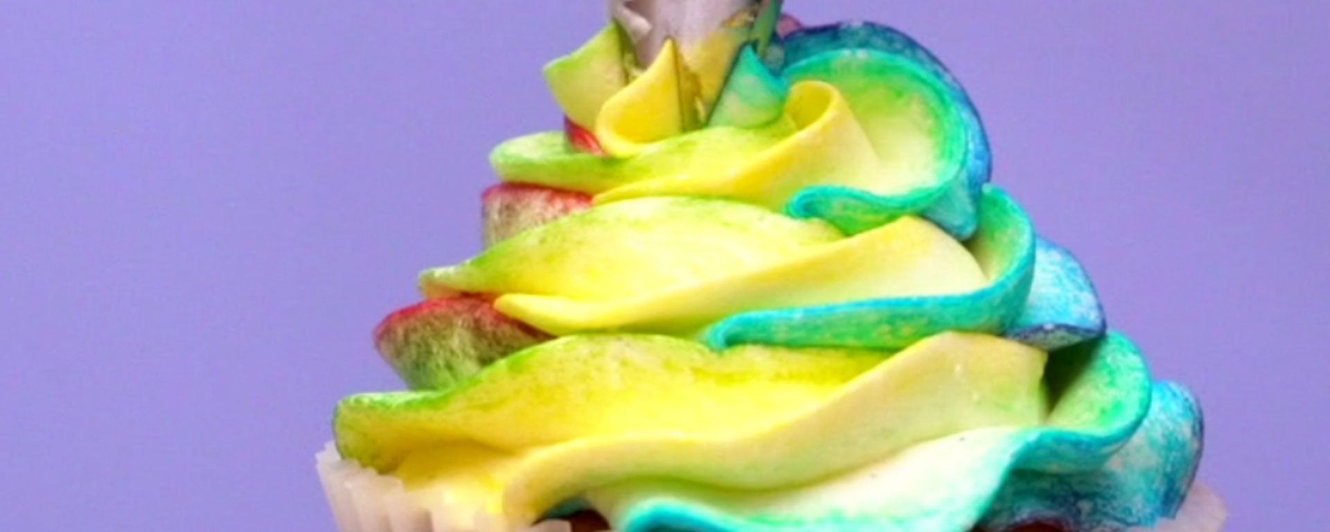 How to Make & Pipe Rainbow Buttercream