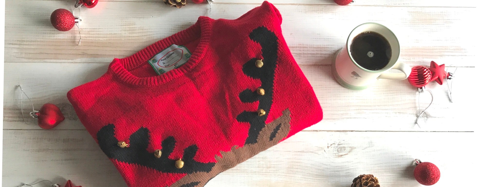 How To Create a Knitted Christmas Jumper Effect