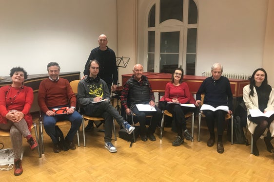 Gruppo di allievi (foto: Vivaldi)