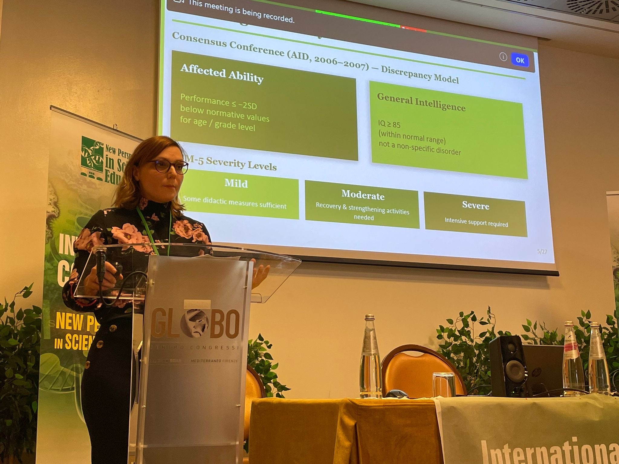 Martina Bodner, docente della scuola secondaria di secondo grado dell’Alto Adige, ha partecipato alla quindicesima edizione del convegno internazionale “New Perspectives in Science Education”, svoltosi a Firenze, affrontando il tema dell’insegnamento inclusivo della chimica, con particolare attenzione agli studenti con Disturbi Specifici dell’Apprendimento e, in particolare, con discalculia.