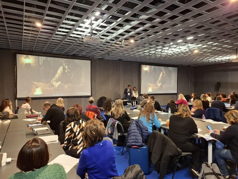 A Firenze grande partecipazione per l'edizione 2026 di Fiera Didacta. Tra i numerosi appuntamenti tenutisi nella tre giorni, anche un workshop dedicato all'IA. (Foto: Direzione Istruzione e Formazione in lingua italiana)