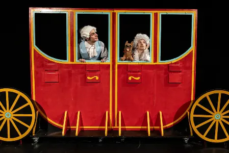 Famiglia Mozart in carrozza (foto: Lorenza Daverio)