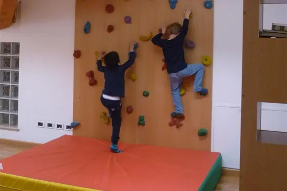 Parete di arrampicata