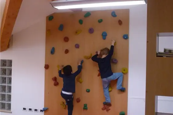 Parete di arrampicata