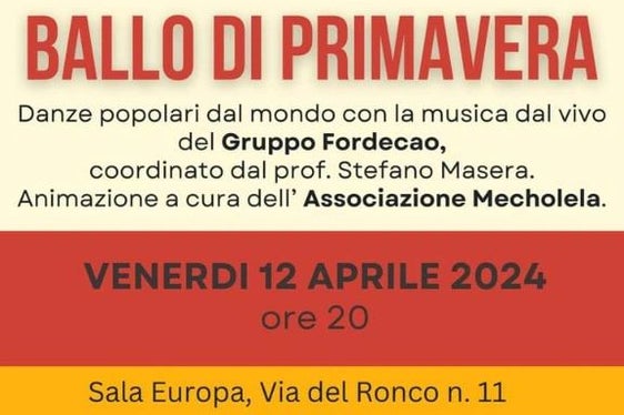 Locandina ballo di primavera (Fotot: Vivaldi)