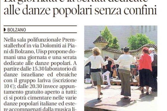 Articolo di giornale su Fordecao (Foto: Vivaldi)