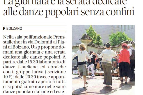 Articolo di giornale su Fordecao (Foto: Vivaldi)