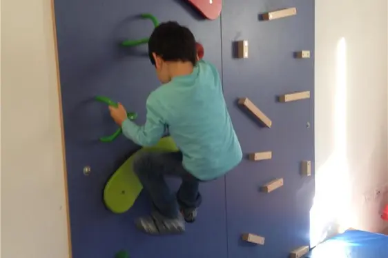 Parete di arrampicata