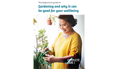 Get your free copy of The Beginner's Guide To Gardening And Why It Can Be Good For Your Wellbeing 