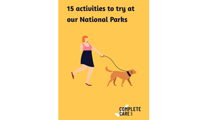 Want to take your guide with you? Download your free copy of our 15 activities to try at our National Parks to read while on your adventures.