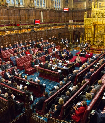 The House of Lords in session