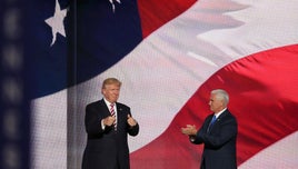 President Donald Trump and VP Mike Pence