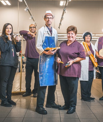 Sainsbury's team from Inside the Supermarket, BBC