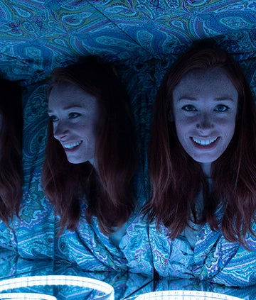 Dr Hannah Fry presenting BBC / OU series Magic Numbers