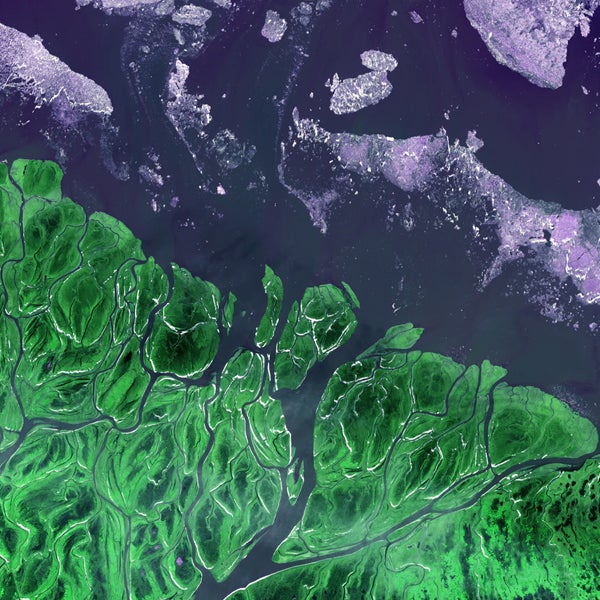 Satellite image of Earth