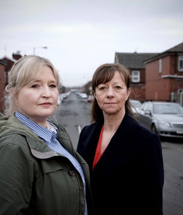 Two detectives from the BBC series The Detectives