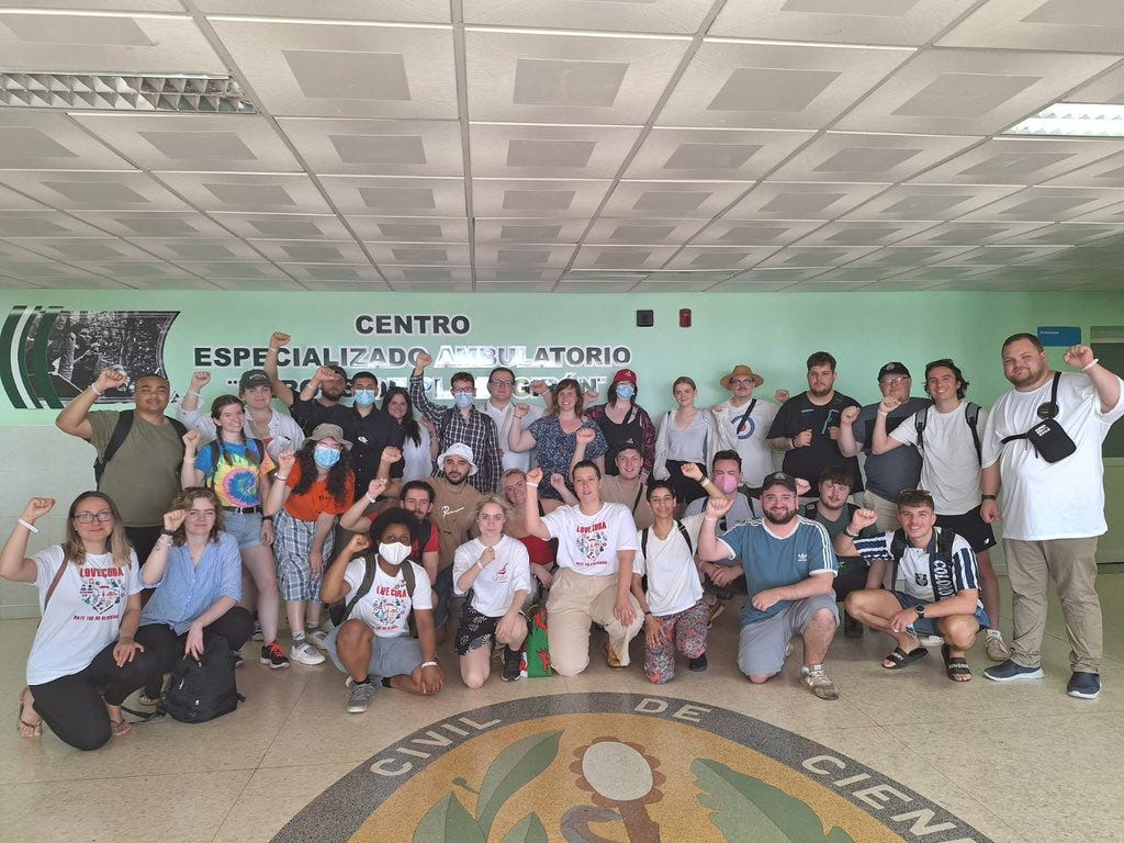 Future TSSA at on Cuba Solidarity mission