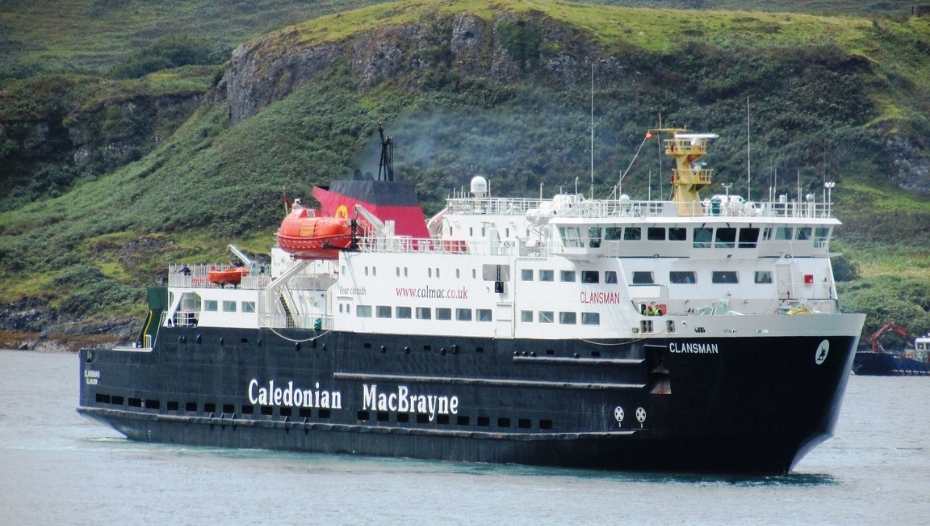 A Caledonian MacBrayne Ferry