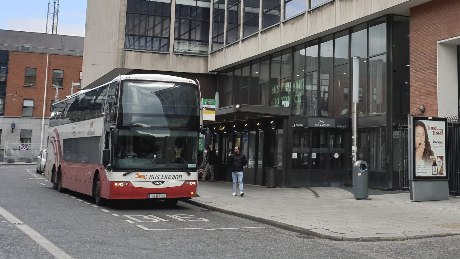 Bus Éireann bus at Busáras, Dublin ©Donnacha DeLong