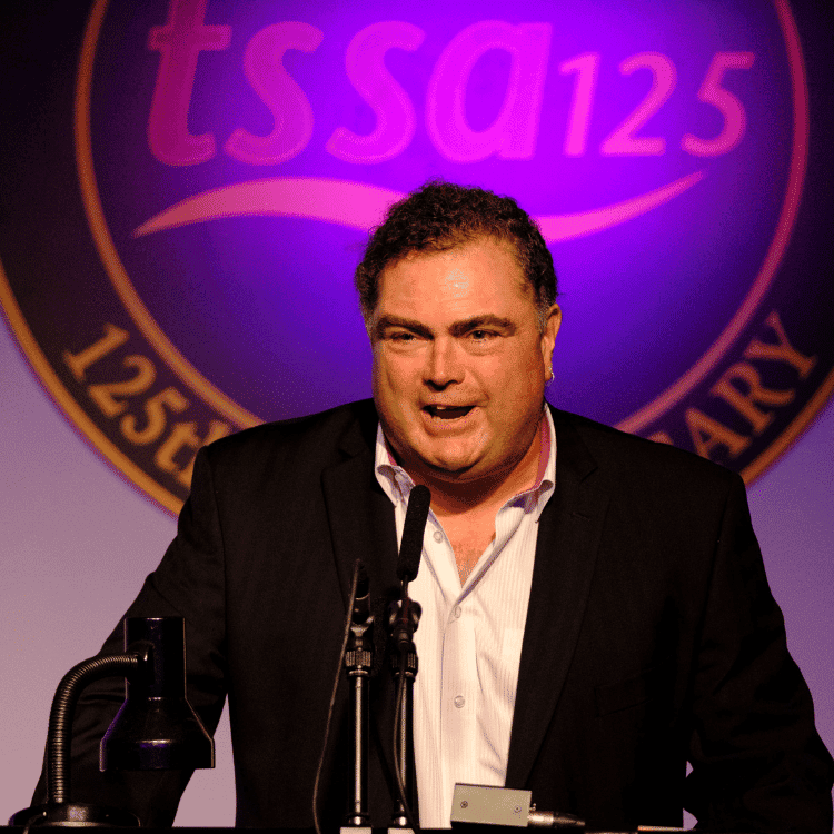Manuel Cortes TSSA GS speaking at TSSA125 event