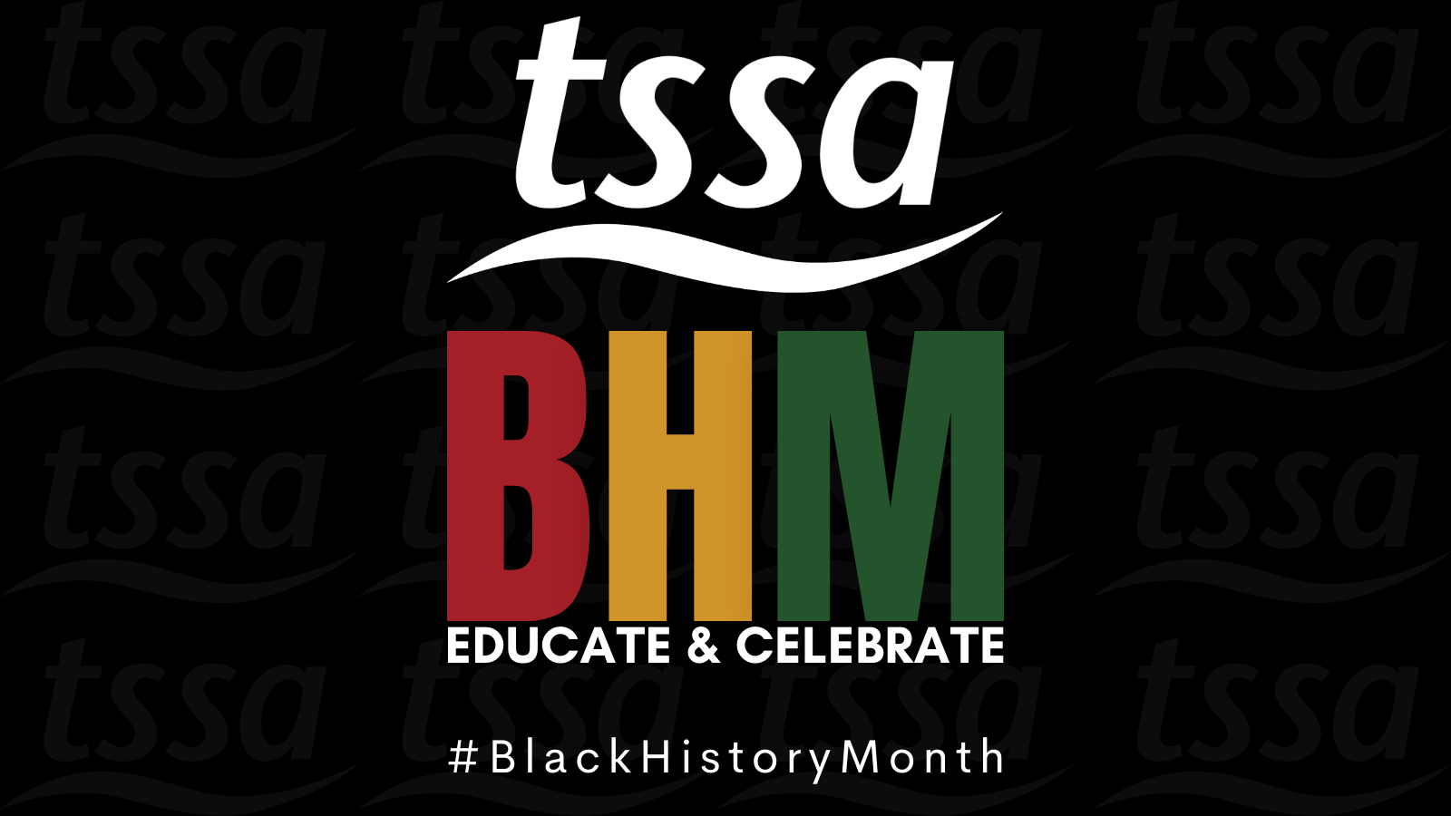 TSSA logo image for Black History Month 