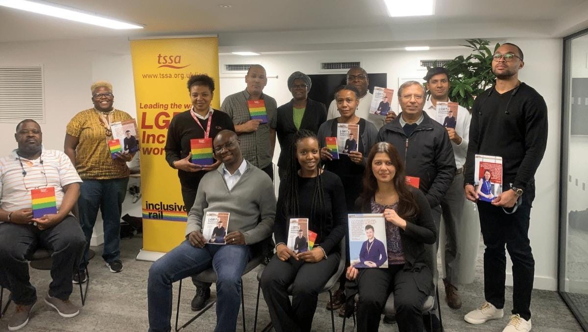 BAME & Stonewall event participants