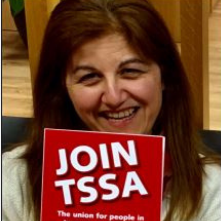 Nicola Jukes, TSSA Executive Committee member