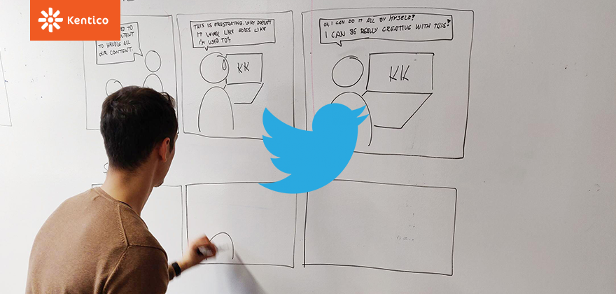 Kentico UX Design komunita – Twitter