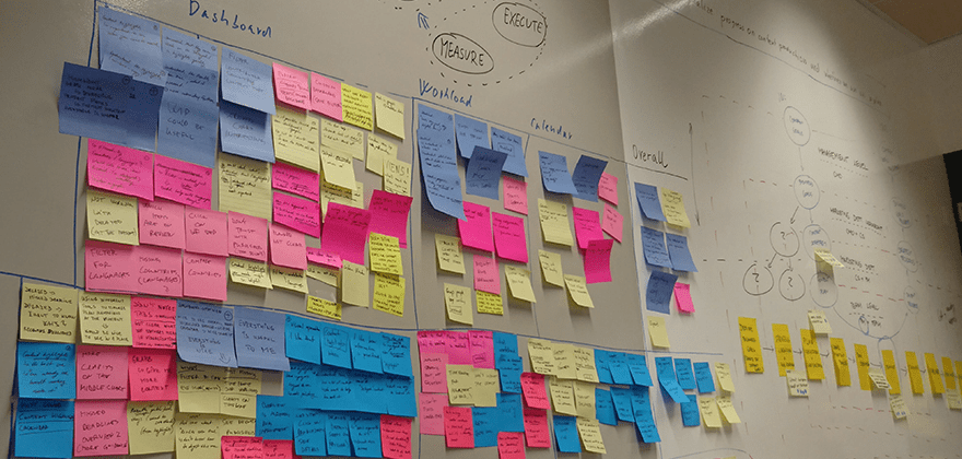 Design sprint - post-it