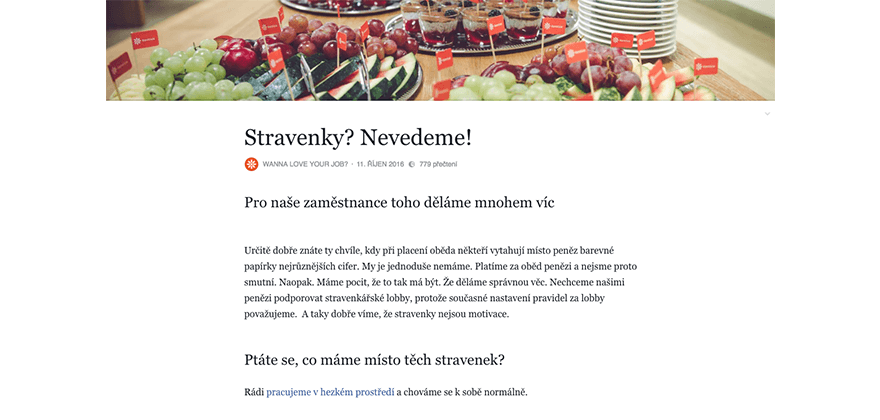 Ukažte, jací opravdu jste. Třeba prostřednictvím článků na blogu