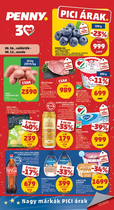 32. heti Penny reklámújság