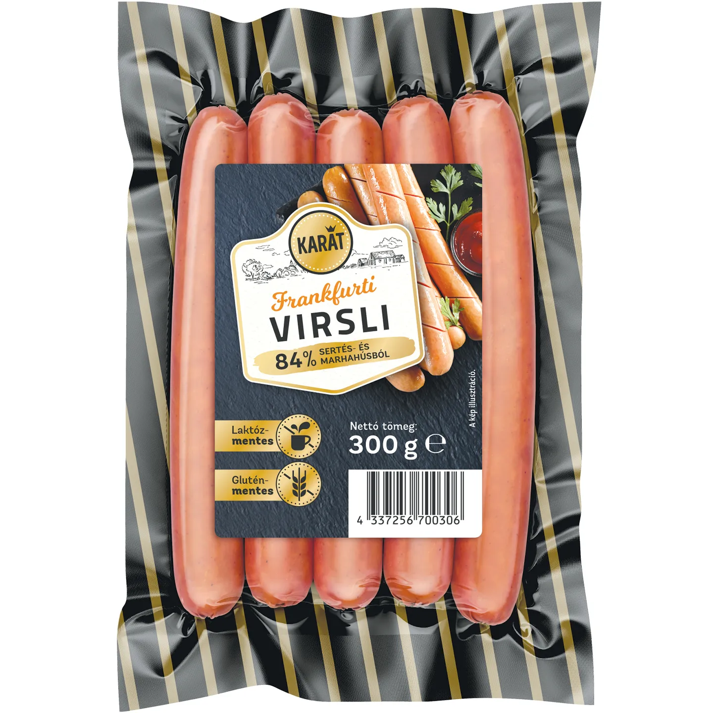 KARÁT FRANKFURTI VIRSLI 300G