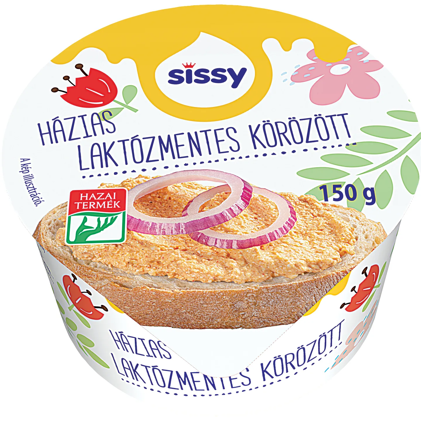 SISSY LAKTÓZMENTES KÖRÖZÖTT 150G