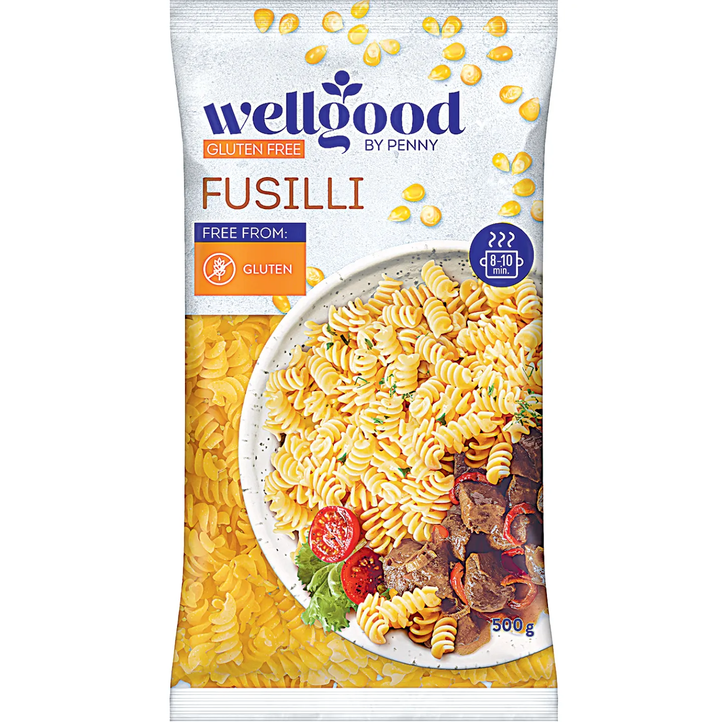 WELLGOOD FUSILLI GLUTÉNMENTES TÉSZTA 500G