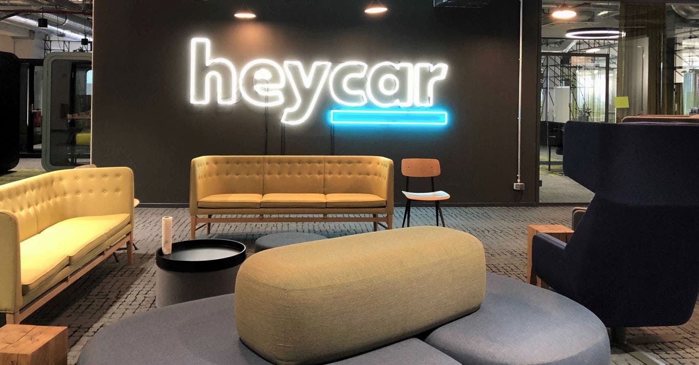 heycar office in Berlin. 