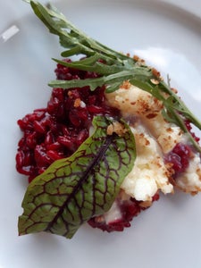 Rezept Rohnenrisotto mit Graukäse Rezept Rohnenrisotto mit Graukäse