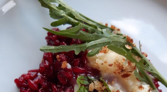 Rezept Rohnenrisotto mit Graukäse Rezept Rohnenrisotto mit Graukäse