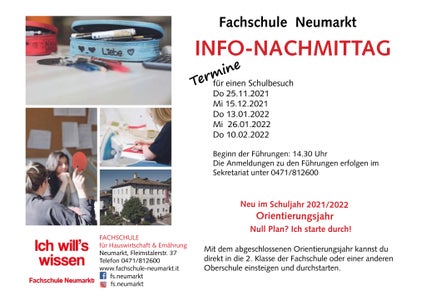 Info-Nachmittag Info-Nachmittag