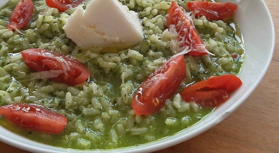 Bärlauchrisotto Bärlauchrisotto