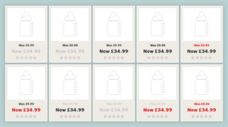 Illustration of Tommee Tippee's website.