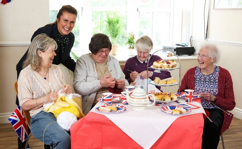 Age UK Darlington & North Yorkshire celebrating the Queens Jubilee 