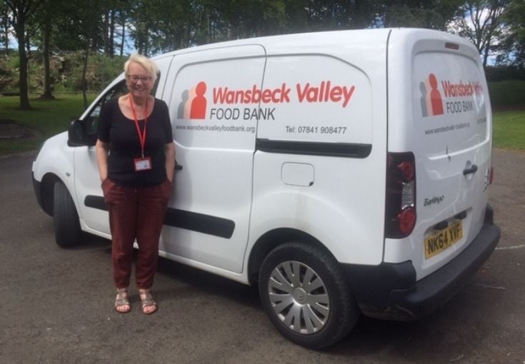 Community Fund grant recipient, Wansbeck Valley Foodbank