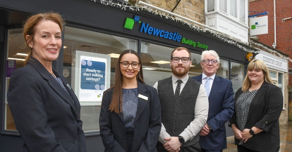 Our Pickering branch team stood outside of the branch.