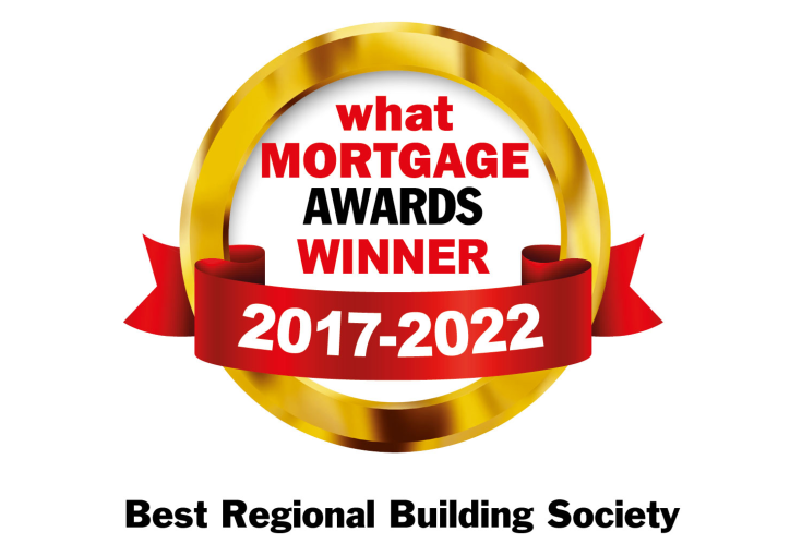 Best regional building society 2017 - 2022 logo
