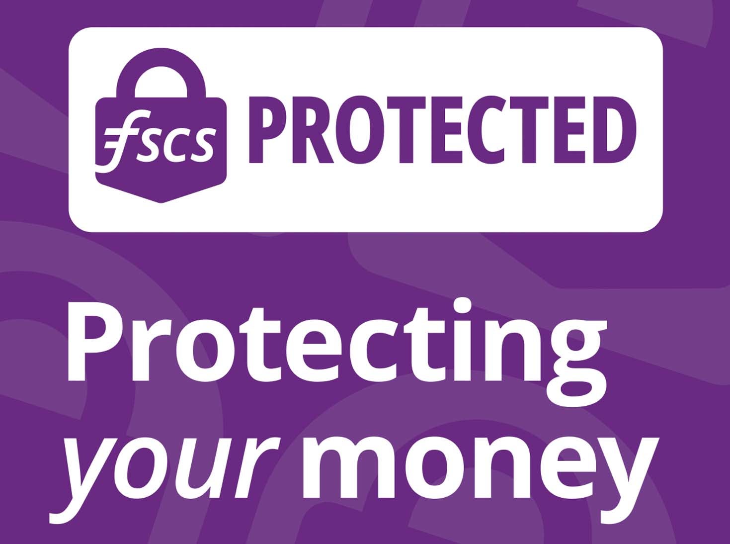 FSCS protecting your money logo.