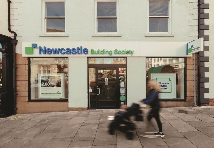 Newcastle Building Society Darlington Branch exterior