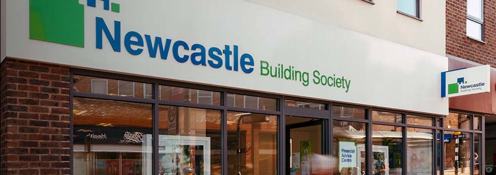 Exterior photo of Newcastle Building Society, Chester-Le-Street branch.