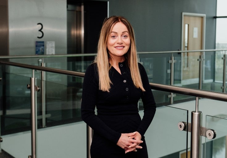 Kerry Rothwell, Performance and Development Partner at Newcastle Financial Advisers, stood on the third-floor balcony inside Newcastle Building Society's Cobalt headquarters. 