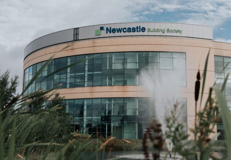 Exterior of Newcastle Building Society Cobalt Head Office