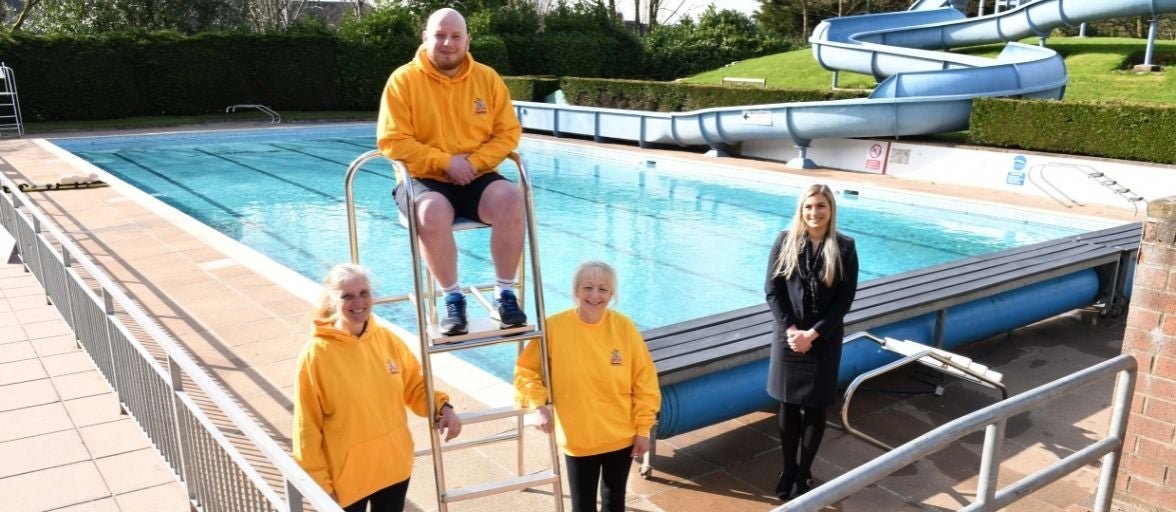 Community Fund grant recipient, Haltwhistle Swimming & Leisure Centre